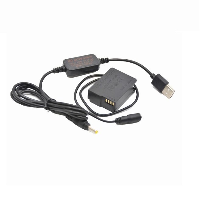 Adaptor AC, cu USB, DMW-AC8 coupler, compatibil Panasonic